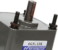 Vista 7 de Motor de engranaje de 110 V CA Motor reversible + controlador de velocidad variable Motor de velocidad ajustable monofásico 1:10, motor de reducción