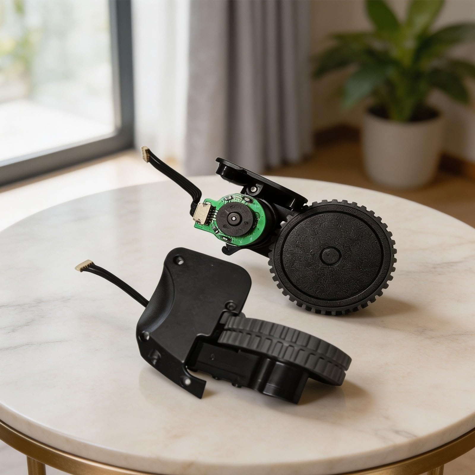 Robuster Kunststoff Ersatzrad Set für Saugroboter für r600 R650