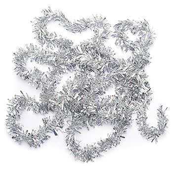 Amazon.com: Anderson's Silver Sparkle Glitter Metallic