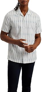 Ted Baker London Yiannis-ss Relaxed Diamond Embroidered Shirt