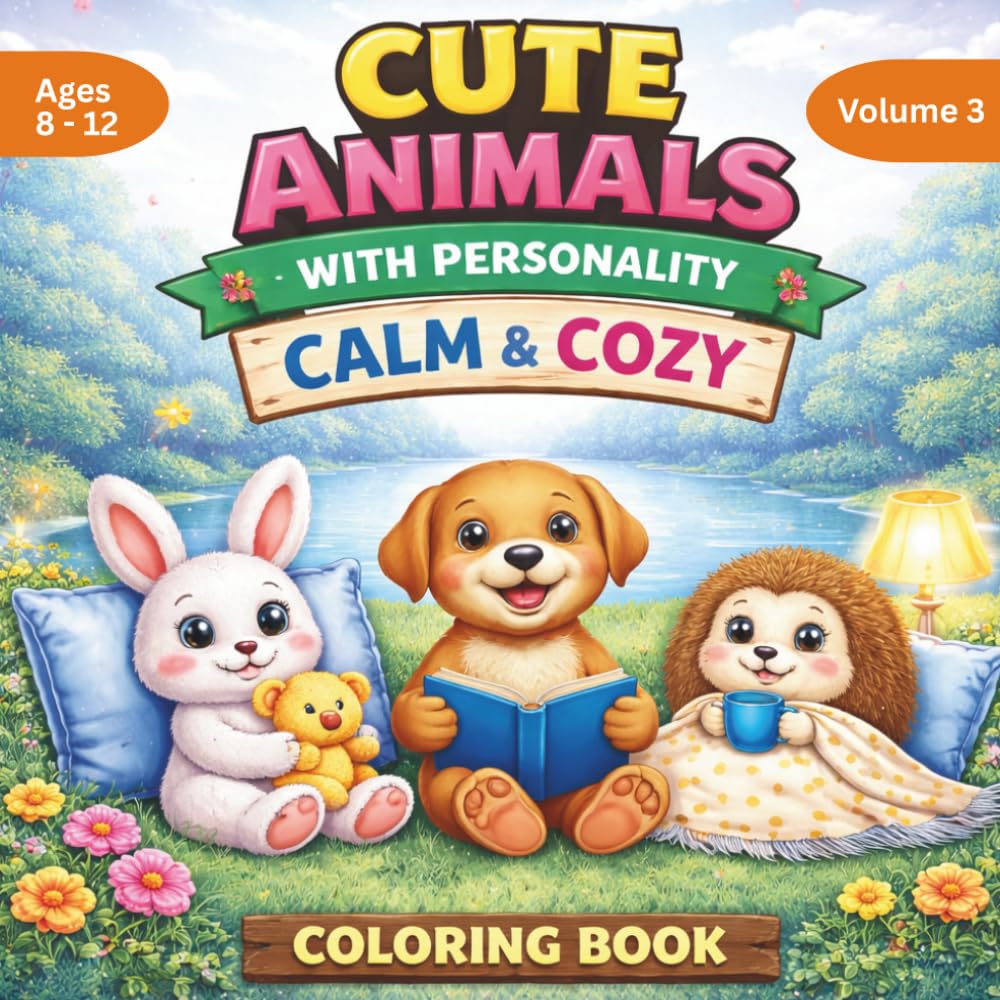 Cute Animals with Personality: Calm & Cozy