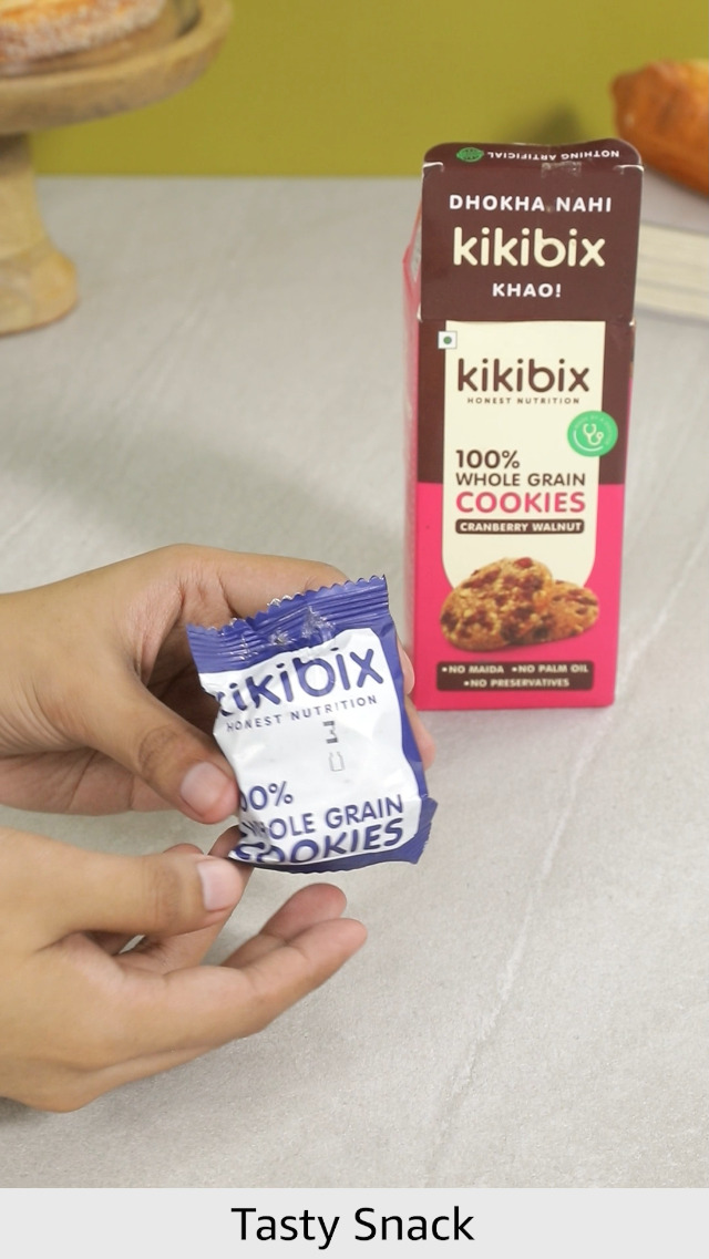 Kikibix Cranberry Walnut Cookies, Multigrain Digestive Biscuit For