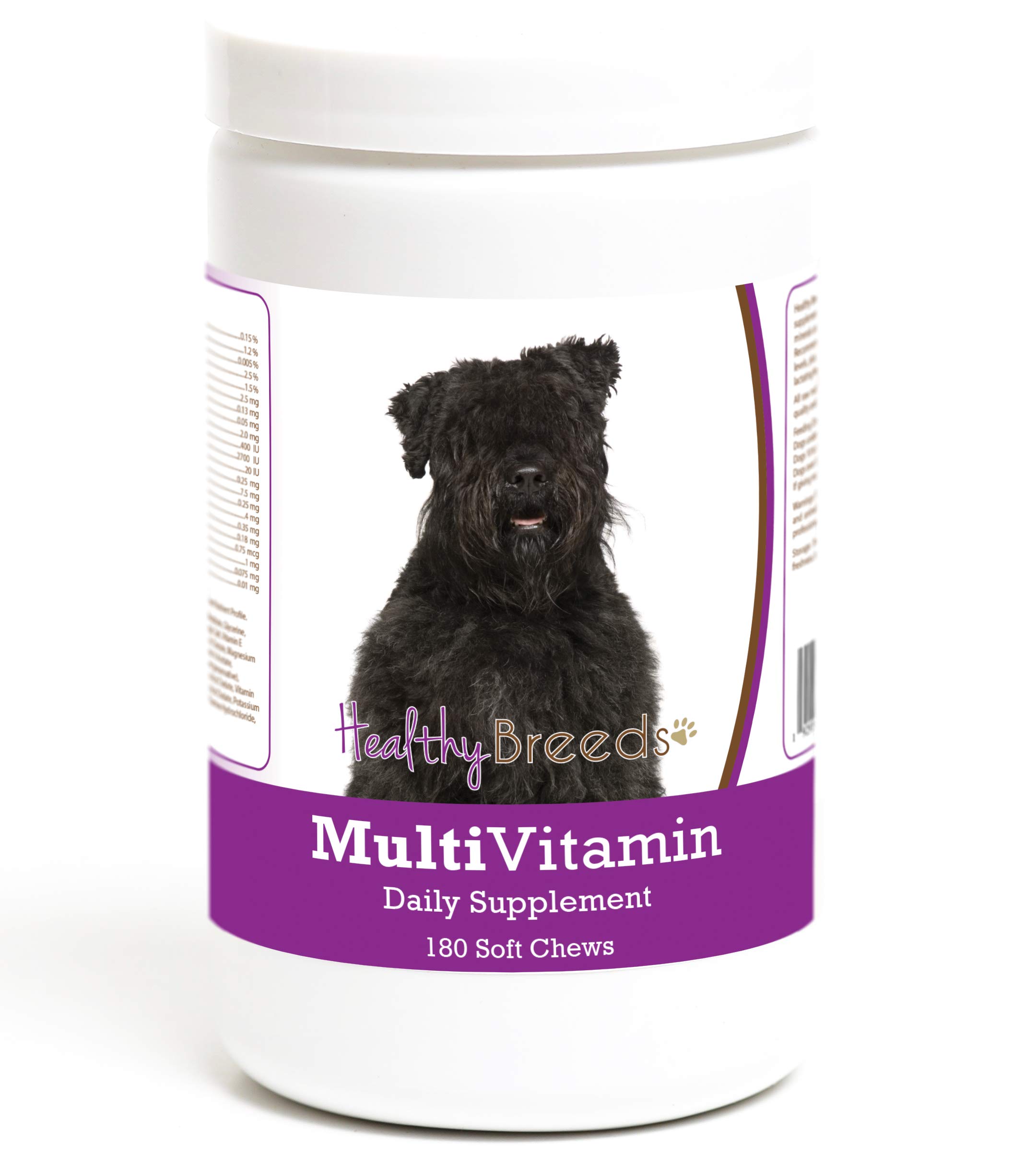Healthy Breeds Bouvier des Flandres Multivitamin Soft Chew for Dogs 180 Count
