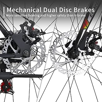 EUROBIKE OBK Road Bike for Men 54cm Frame 21 Speed 700C Wheels Mens Commuter Bicycle