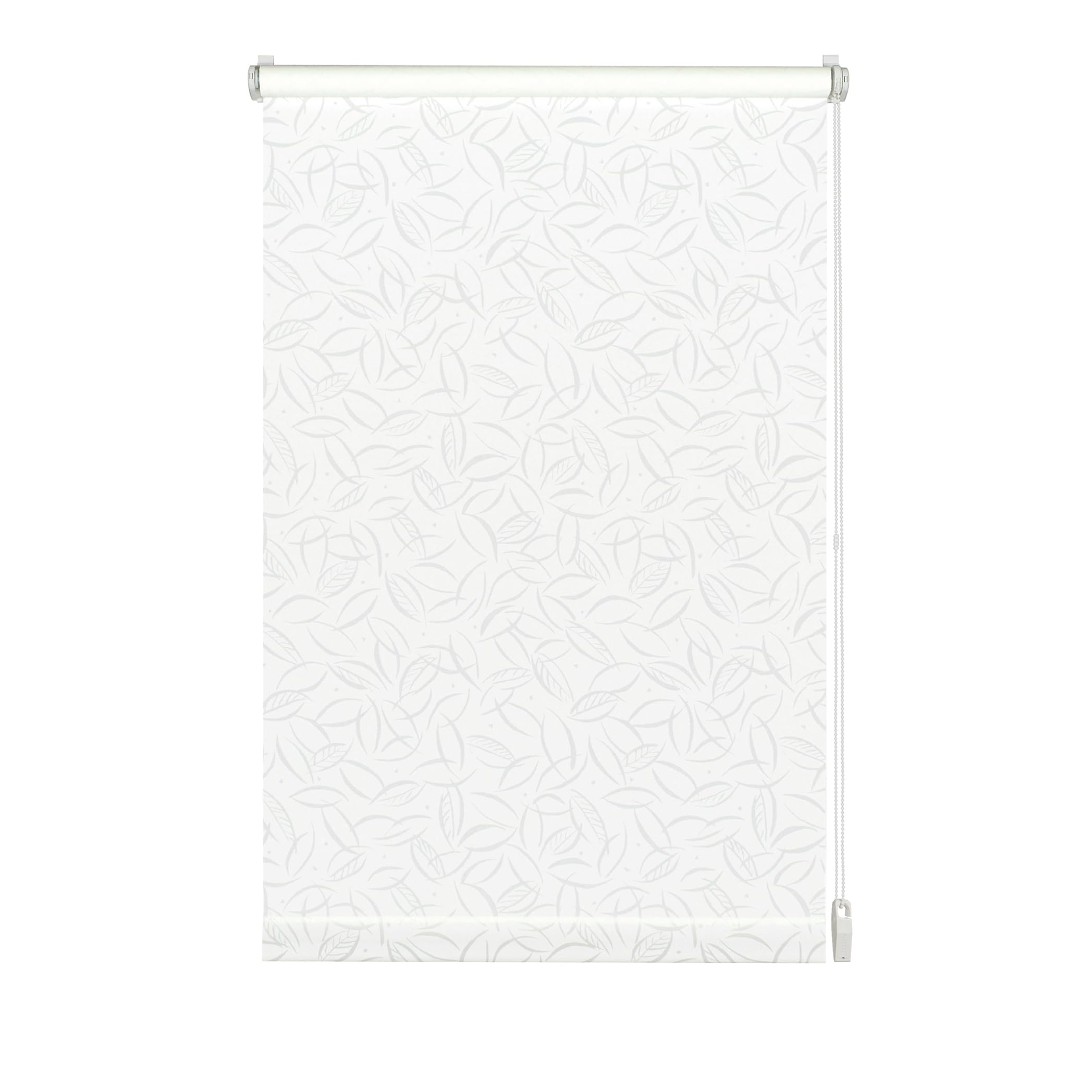 Gardinia Easyfix Decorative Roller Blind, Fabric, White, 60 x 150 cm