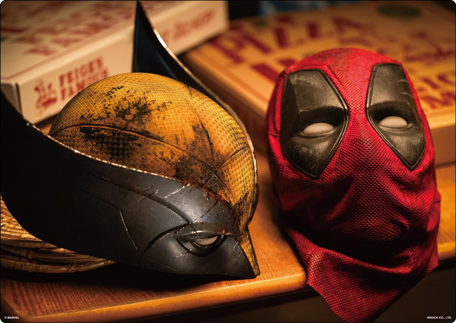 marvel デッドプール　マーベル展　アートボード　絵画　アートパネル Amazon.co.jp: [インロック] マーベル クリアアートボード B5