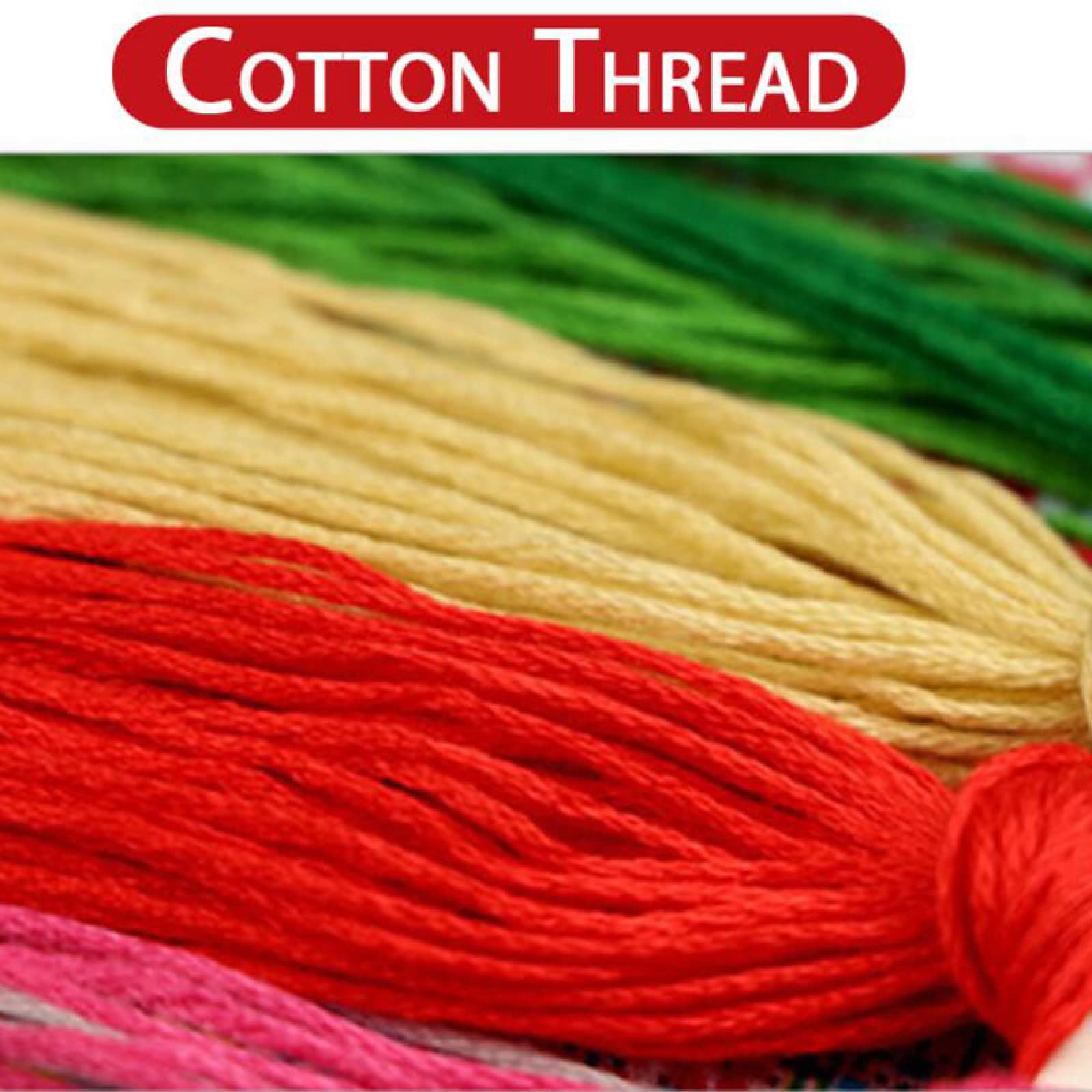 Kit Broderie Point De Croix Complet Débutant - Tissu 11CT Imprimé Motif Orchidée, Fils DMC Inclus