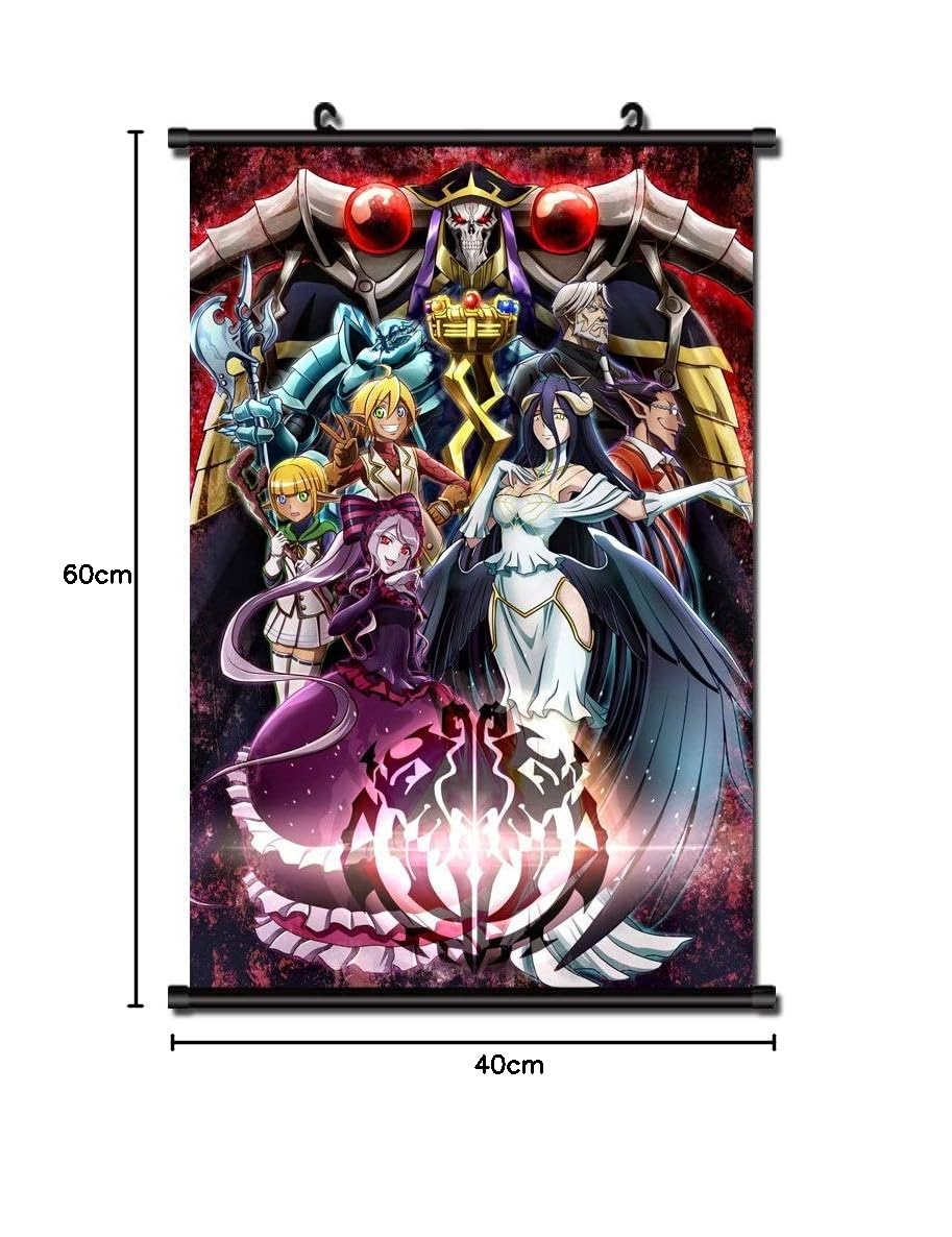 Overlord Anime HD Print Wall Poster - Scroll Room Decor