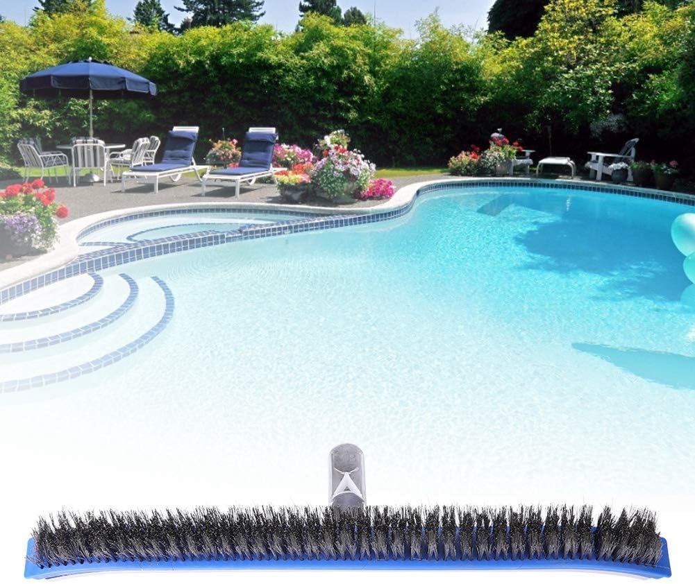 Aluminium Swimming Pool Cleaner l Durable Aluminum Alloy Pool Brush Plastic Pool Wall Brush Wire Brush for Swimming Pool