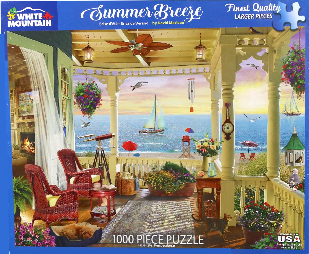Puzzles Summer Breeze 1000 Piece Puzzle, 1 EA