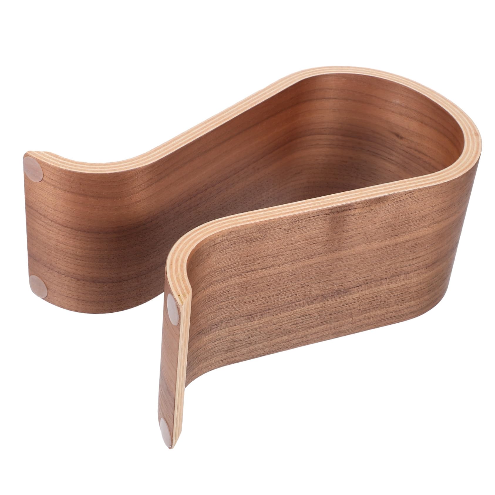 Tofficu Soporte De Madera para Auriculares Tipo u Estante De Escritorio Resistente Colgador para Auriculares para Oficina
