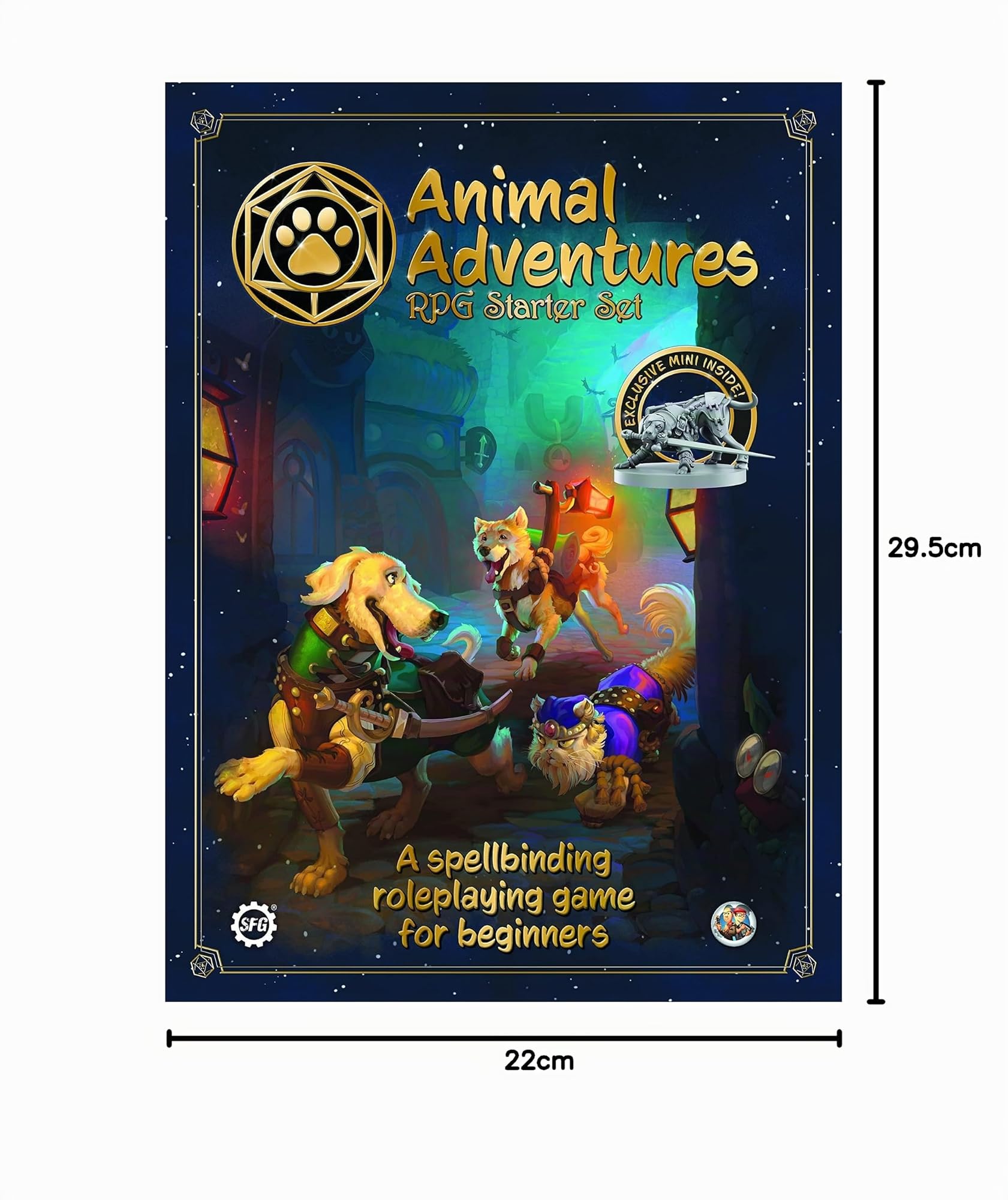 Animal Adventures: Starter Set - Gioco di ruolo per principianti compatibile con 5E
