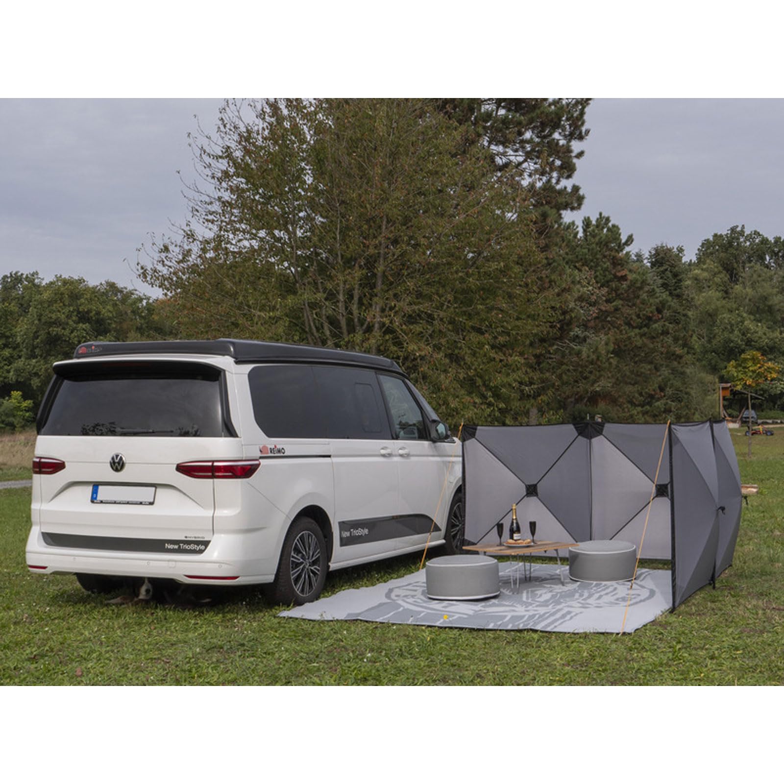 Reimo Smögen Brise-vue pour camping 500 x 125 cm Brise-vue pour plage, jardin