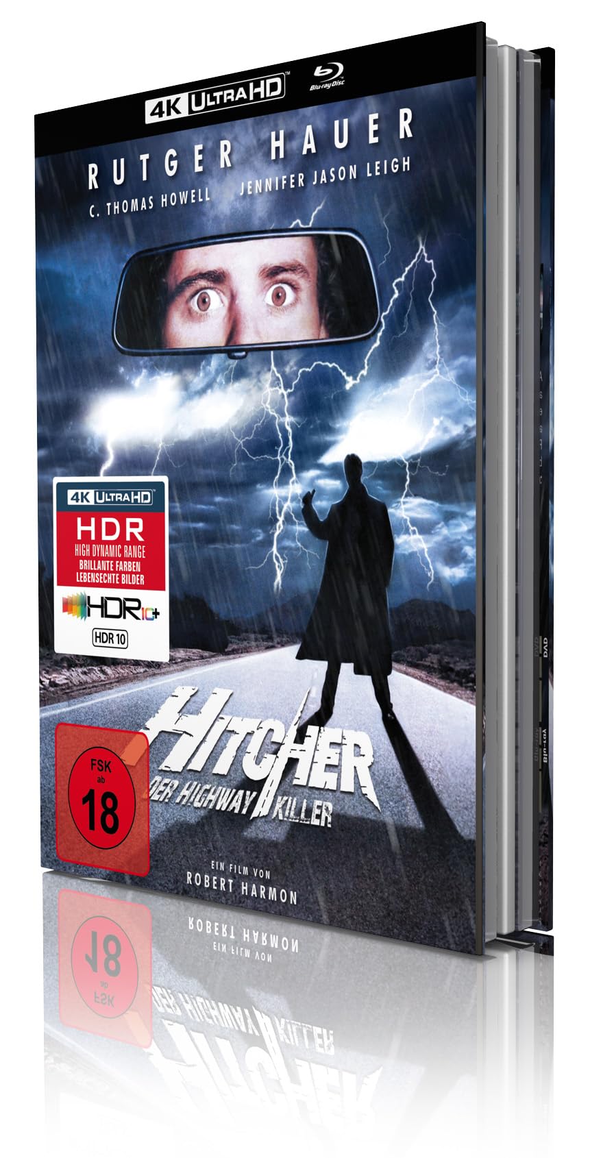 Hitcher, der Highway Killer - 2-Disc Limited Collector's Edition Mediabook (4K Ultra HD + Blu-ray) (Fernsehjuwelen)