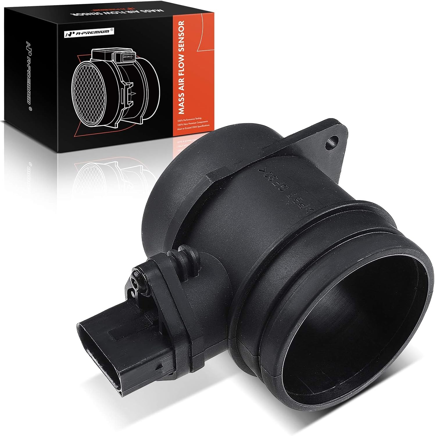 A-Premium Mass Air Flow Sensor Compatible with BMW 118i 120i 2006-2012 318i 320i 2005-2012 X3 Z4