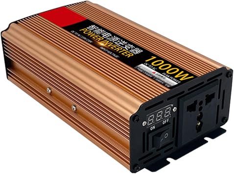NYANS DC 12V 24V 48V 60V 72V to AC 220V Modified Sine Wave Inverter, 1000W 2000W 3000W 4000W 5000W 6000W Peak Power Car Power Voltage Converter,1000W-72V