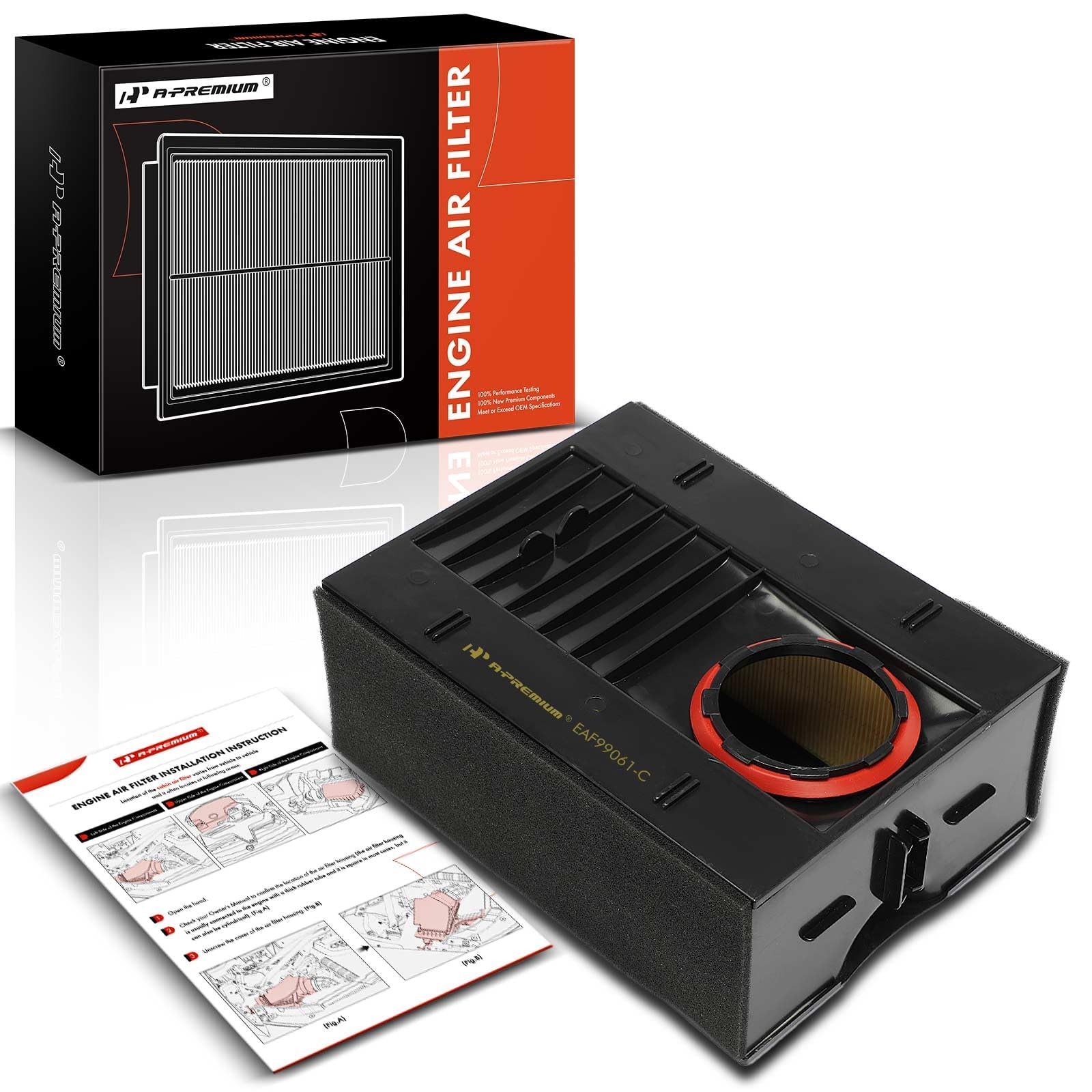 Amazon.com: A-Premium Engine Air Filter Compatible with Porsche
