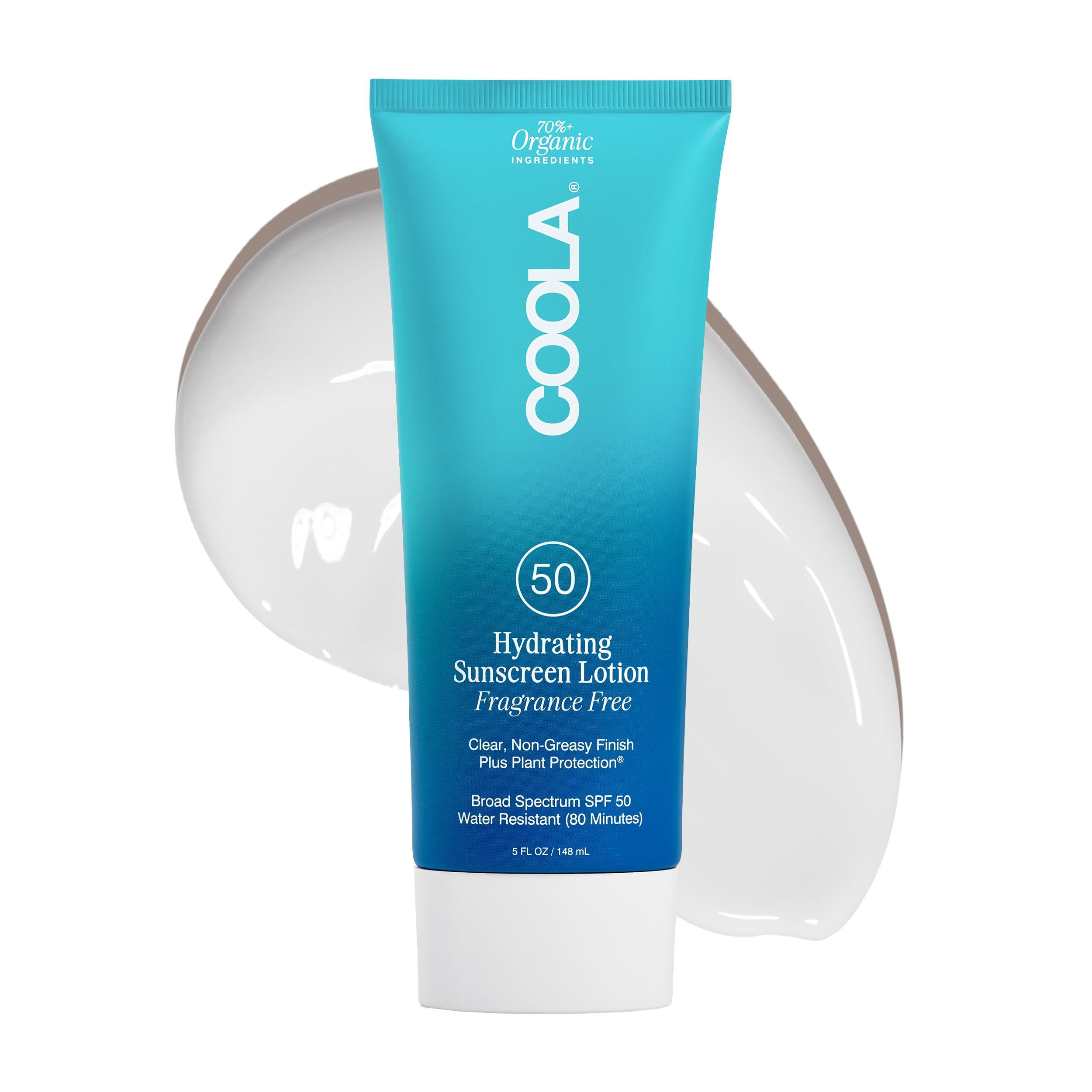 COOLA Organic Sunscreen SPF 50 Sunblock Body Lotion