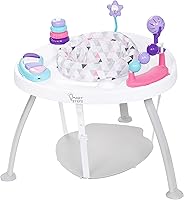 Smart Steps Bounce N’ Play 3-in-1 Activity Center Harmony Pink - Grows from Bouncer to Play Table