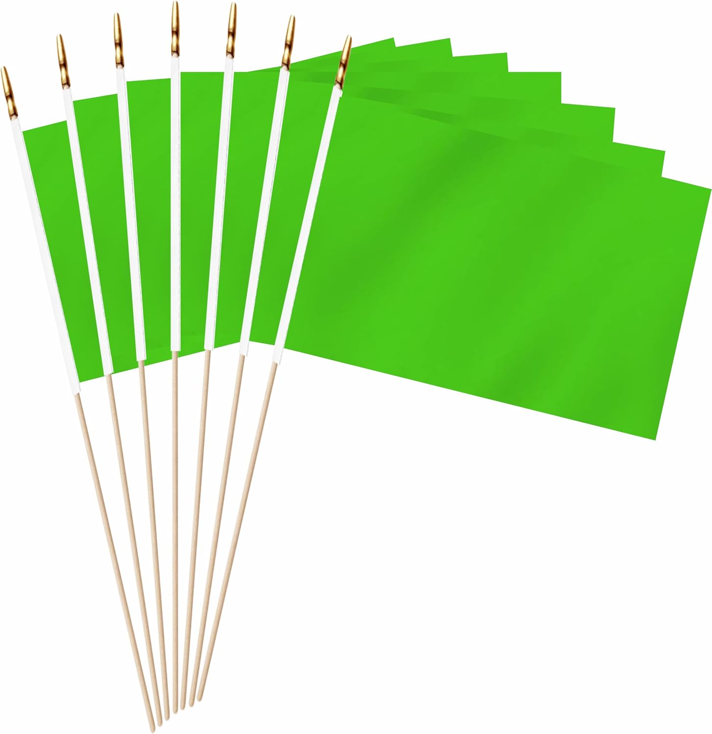 Mini bandiere - Set di bandierine - Confezione liscia - 4 x 51 x 31 mm + 12 x