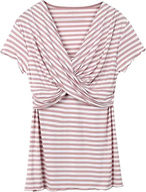 T-Shirt d'Allaitement Maternité Femme - Confortable et Doux