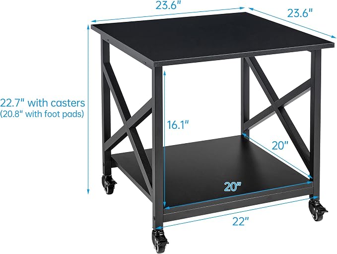 Soporte grande para impresora Fannova 23.6 x 23.6 pulgadas miniatura 3