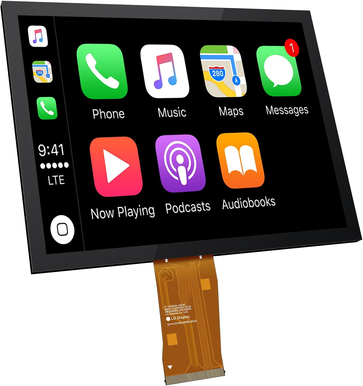 8.4" Uconnect Touch Screen Replacement For Dodge RAM & Jeep - LA084X01 LCD Display 2017 & Up