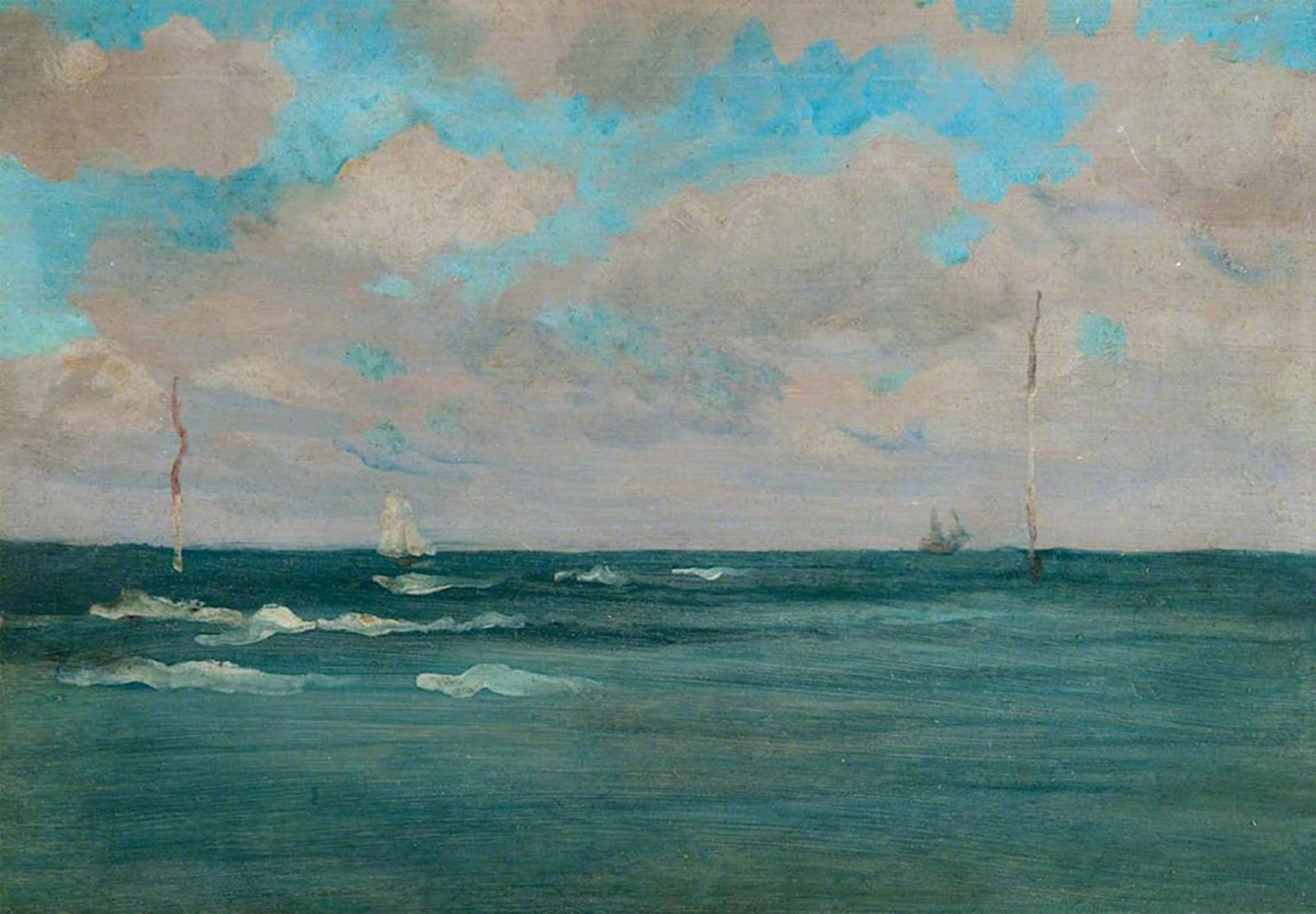 ARTXLXXBN Famous Painting Art Wall Decor Abstract Art Picture i posti di balneazione Brittany Abbott Mcneill Whistler Animal Pictures for Home Decor 60x90cm