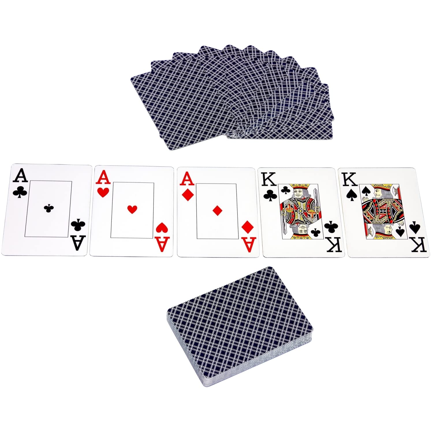 GAMES PLANET Pokerset mit 1000 Laserchips, 2 Pokerkoffer, Silver