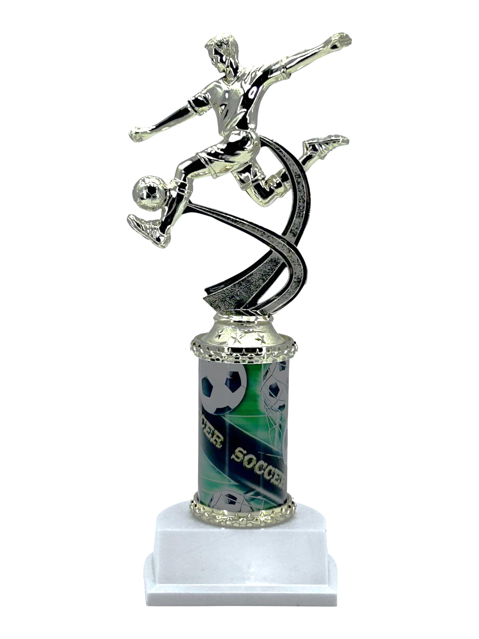 Express Medals Various ATR3 Full Color Round Column Sport Award Trophies Single and Pack of 12 Custom Engraved Options