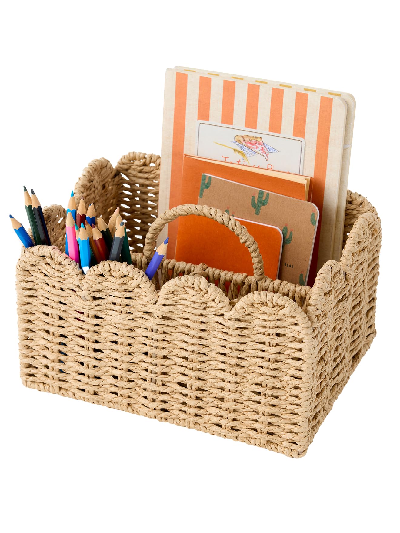 VERTBAUDET Pot À Crayons Feston beige TU