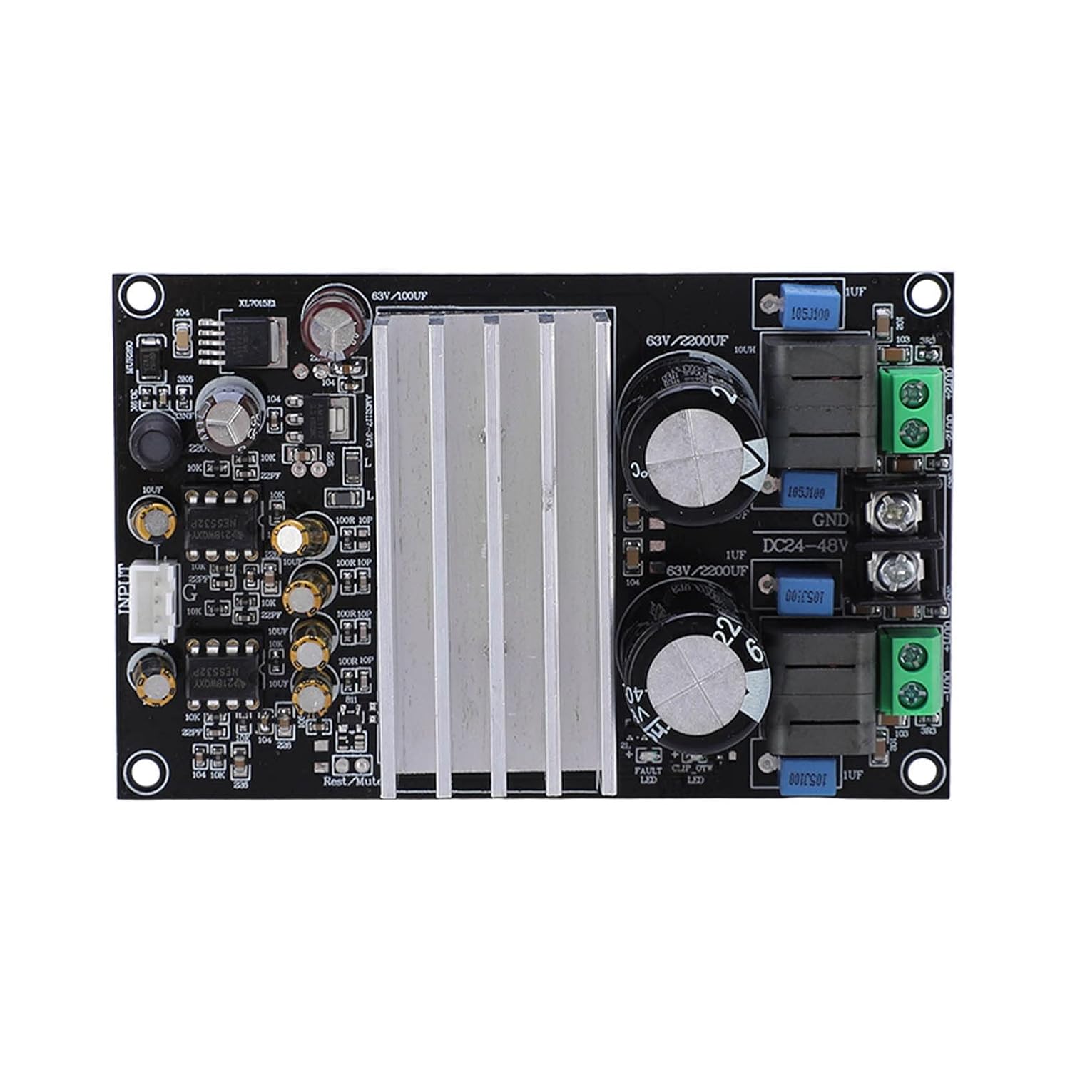 Digital Amplifier Module, PCB Class D Working Method 80mA Standby