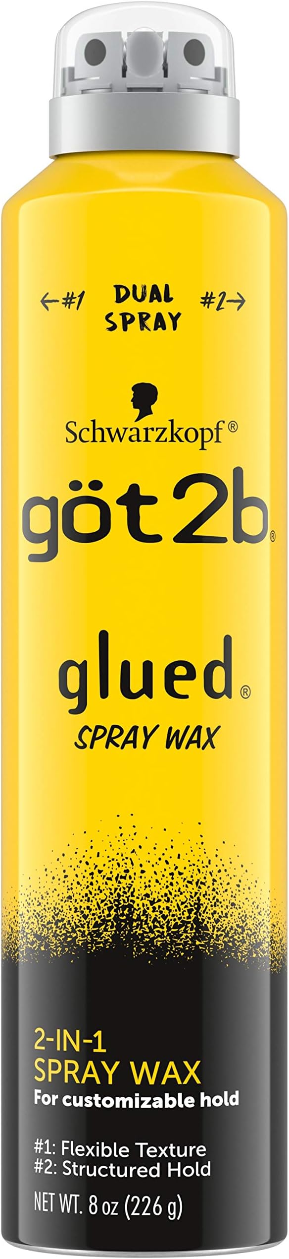 OGX Flexible + Beeswax Texture Hair Spray Wax, Black, 6 Oz