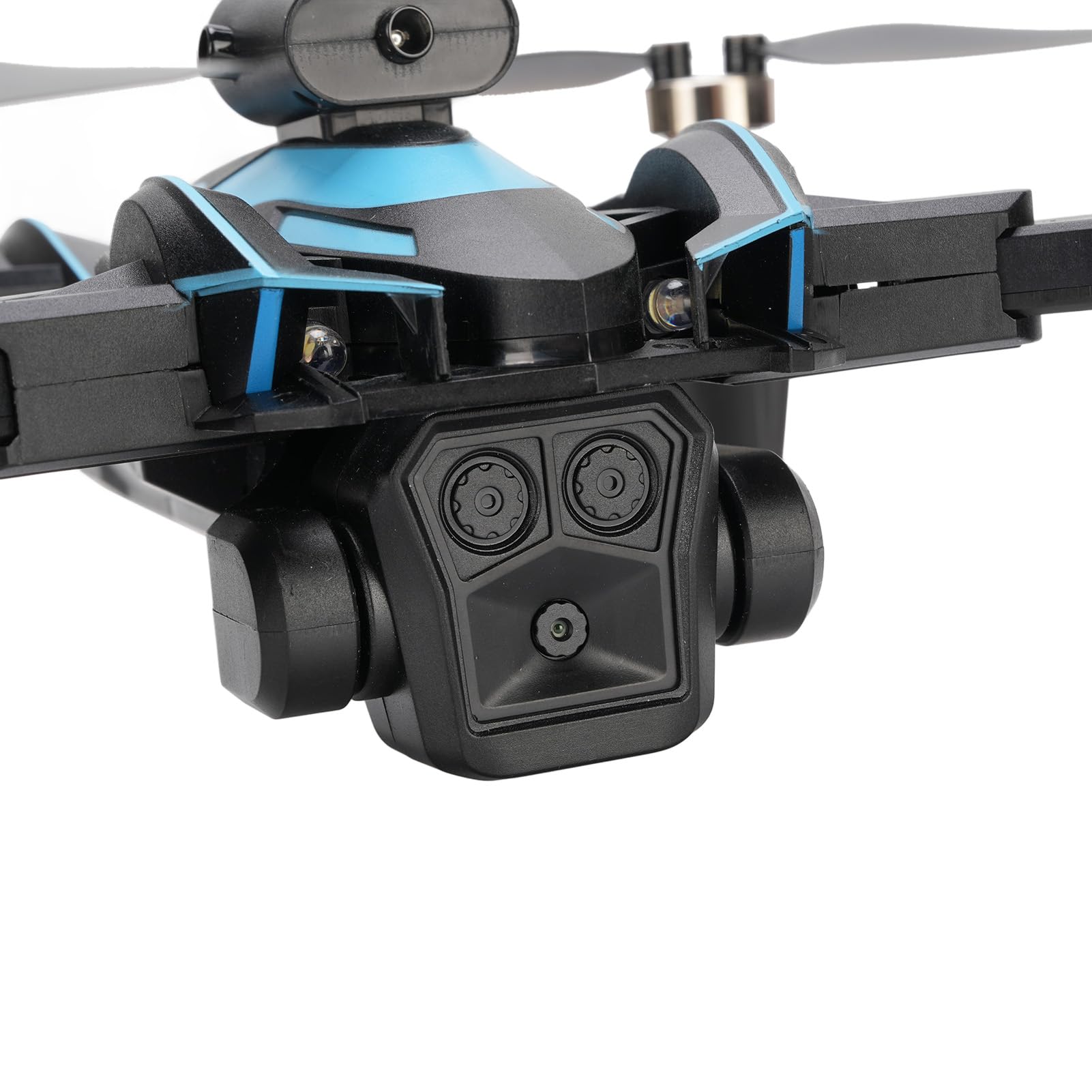 Drone con Motore Brushless e Telecamera 4K, Mini Droni FPV, Quadricottero RC Pieghevole con Evitamento Ostacoli a 4 Vie, Posizionamento del Flusso Ottico, Rotazione a 360°