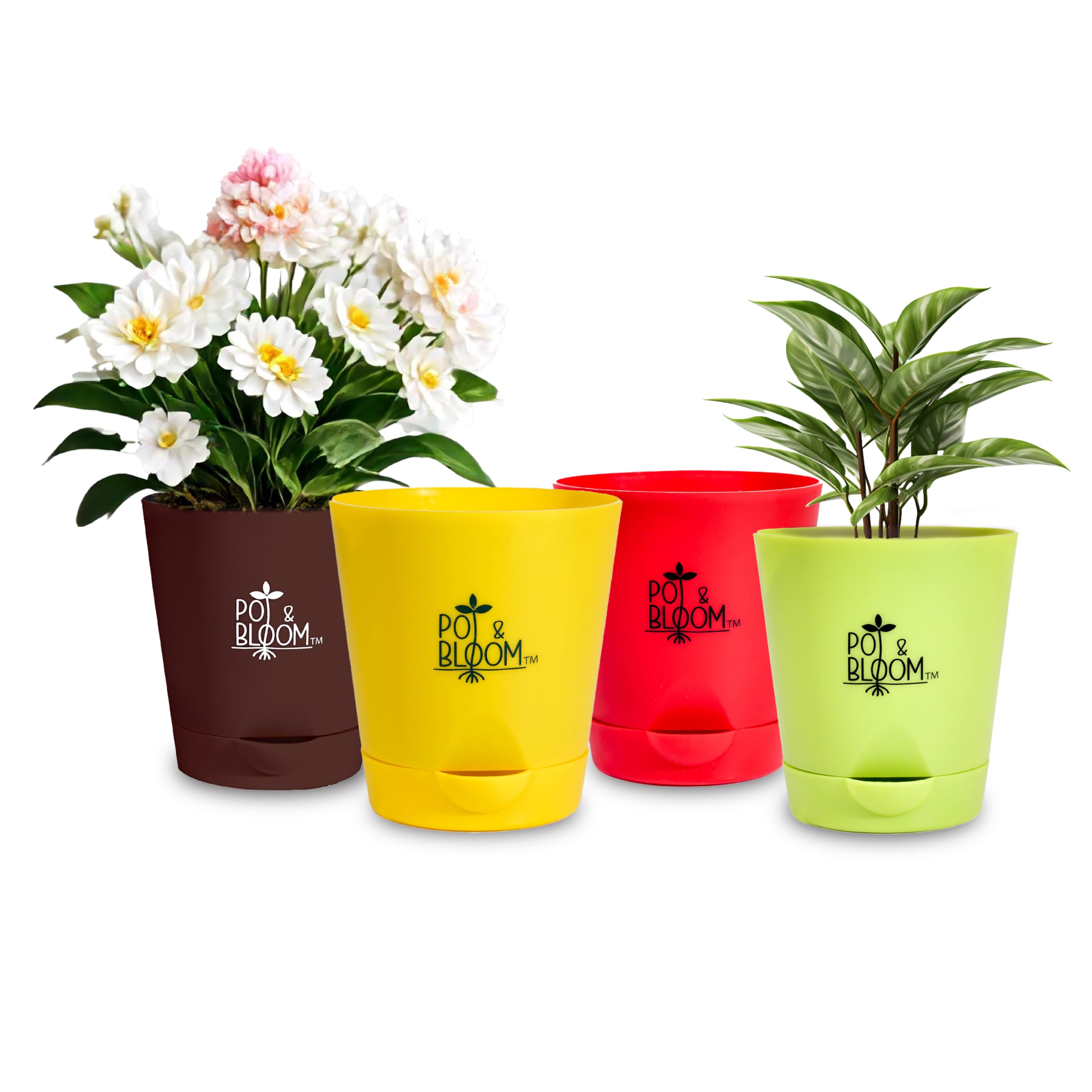 See full amazon price history chart for Pot and Bloom 4-Inch Self-Watering Pots, Set of 4, Red, Green, Yellow, Brown Pot and Bloom 4-Inch Self-Watering Pots, Set of 4, Red, Green, Yellow, Brown (B0D9B9KGHB) Amazon Price History, Amazon Price Tracker