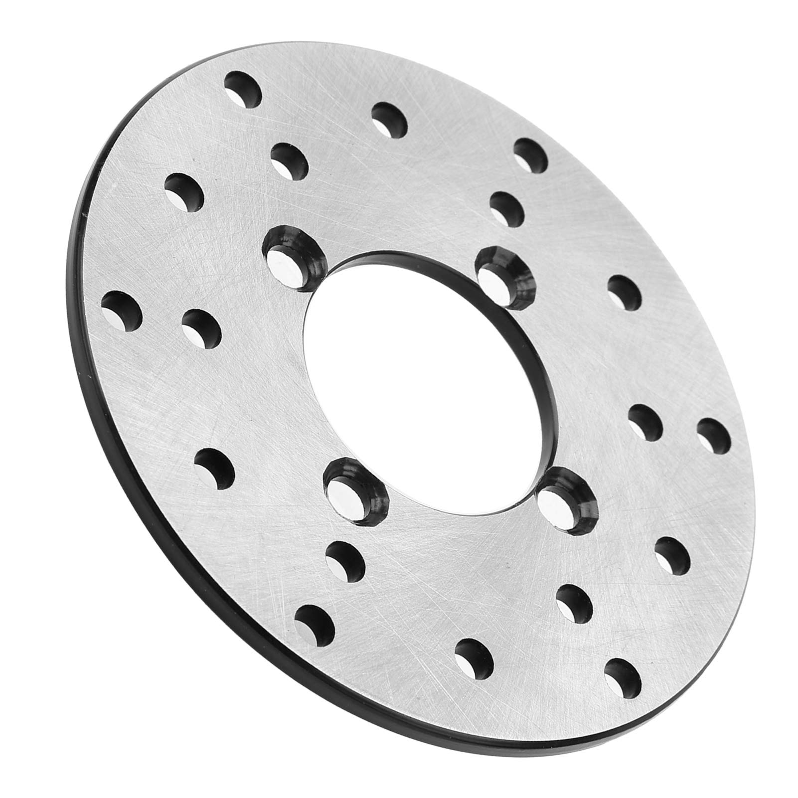 Disc Brake Rotor for ATV Scooters, for Dirt Bikes, Go Karts, Pocket Bikes, and Off?Road Motorcycles - High Performance, Aluminum Alloy, Silver Gray, Easy Mounting