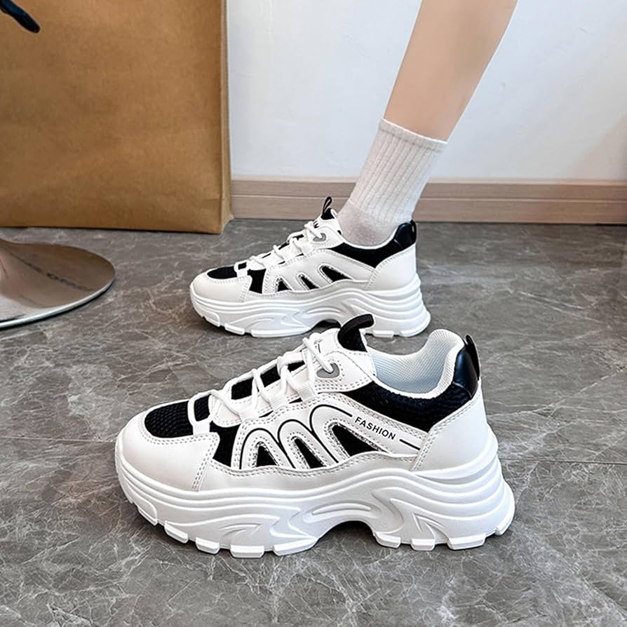 Amazon.com: ZFBBD Women's Chunky Platform Sneakers - Height