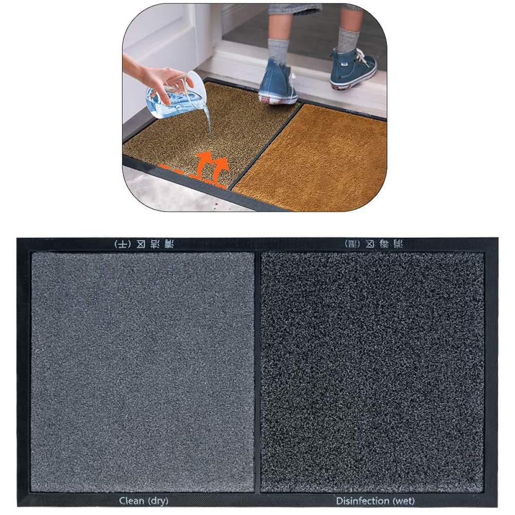 Alfombrilla Desinfectante para El Suelo, Alfombrilla Desinfectante para El Baño De Pies, Alfombrilla Desinfectante para La Puerta Delantera, Almohadillas De Limpieza para Los Pies