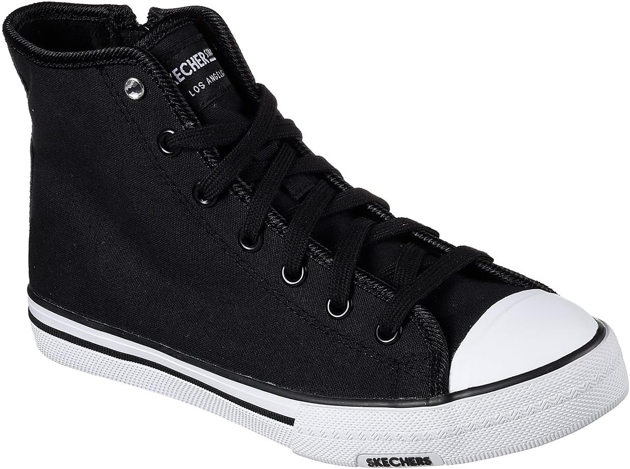 Skechers Utopia Jet Set Womens High Top Sneakers Black 6.5