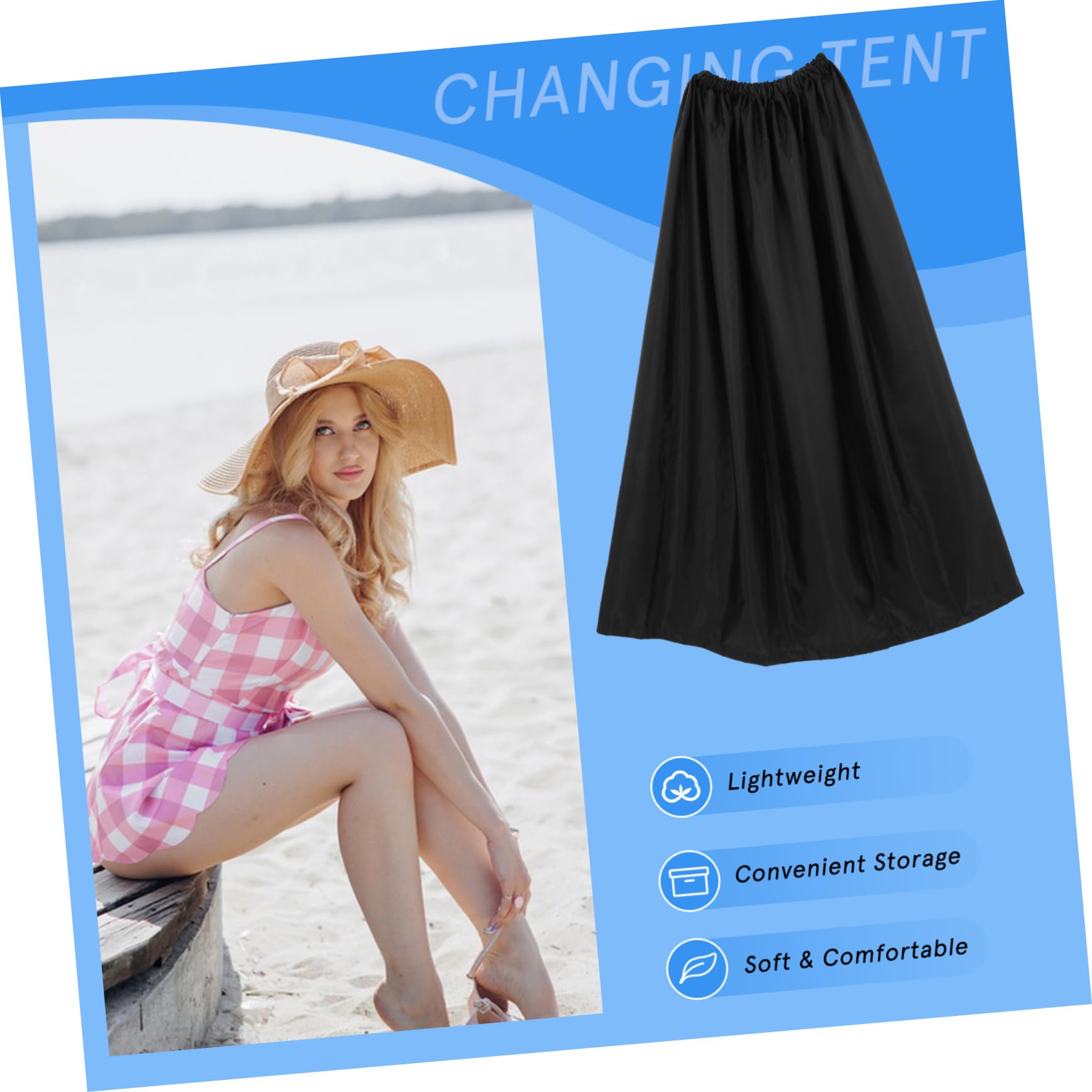 Abaodam Changing Tent Cover Ups Instant Dressing Room Multi-Functional Privacy Shelter Random Color
