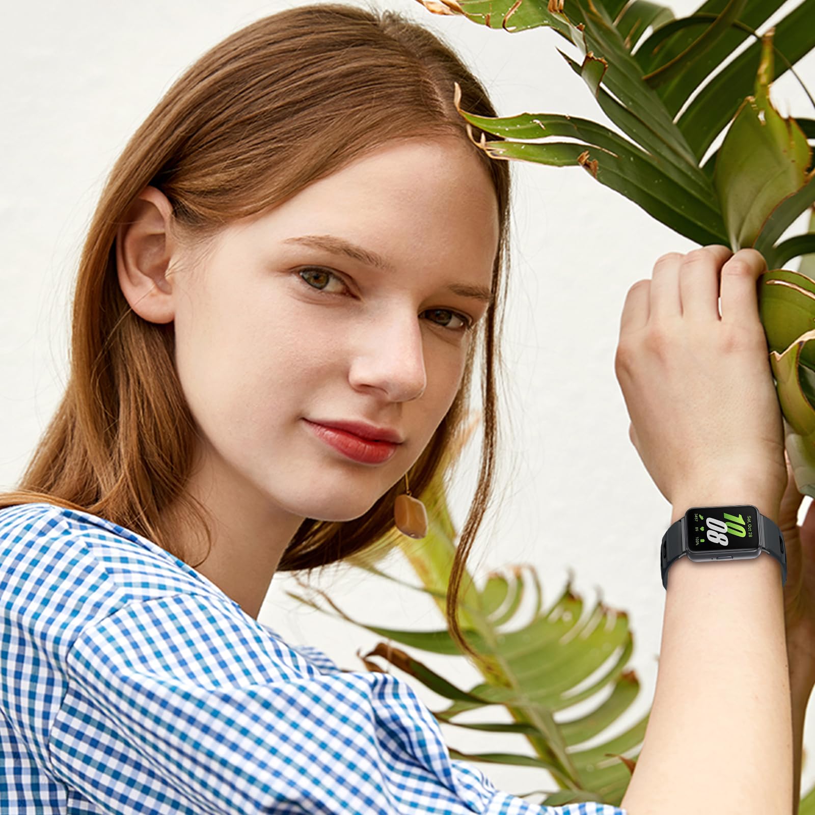 chinbersky Silikonowa bransoletka morska, kompatybilna z Samsung Galaxy Fit 3, dla mężczyzn i kobiet, trwała, dobre dopasowanie, wodoszczelna, miękka, sportowa bransoletka zastępcza do Galaxy Fit 3