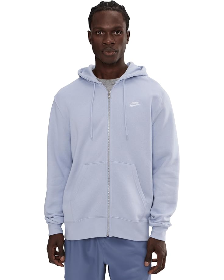 Nike Club Full-Zip Fleece Hoodie - Main View