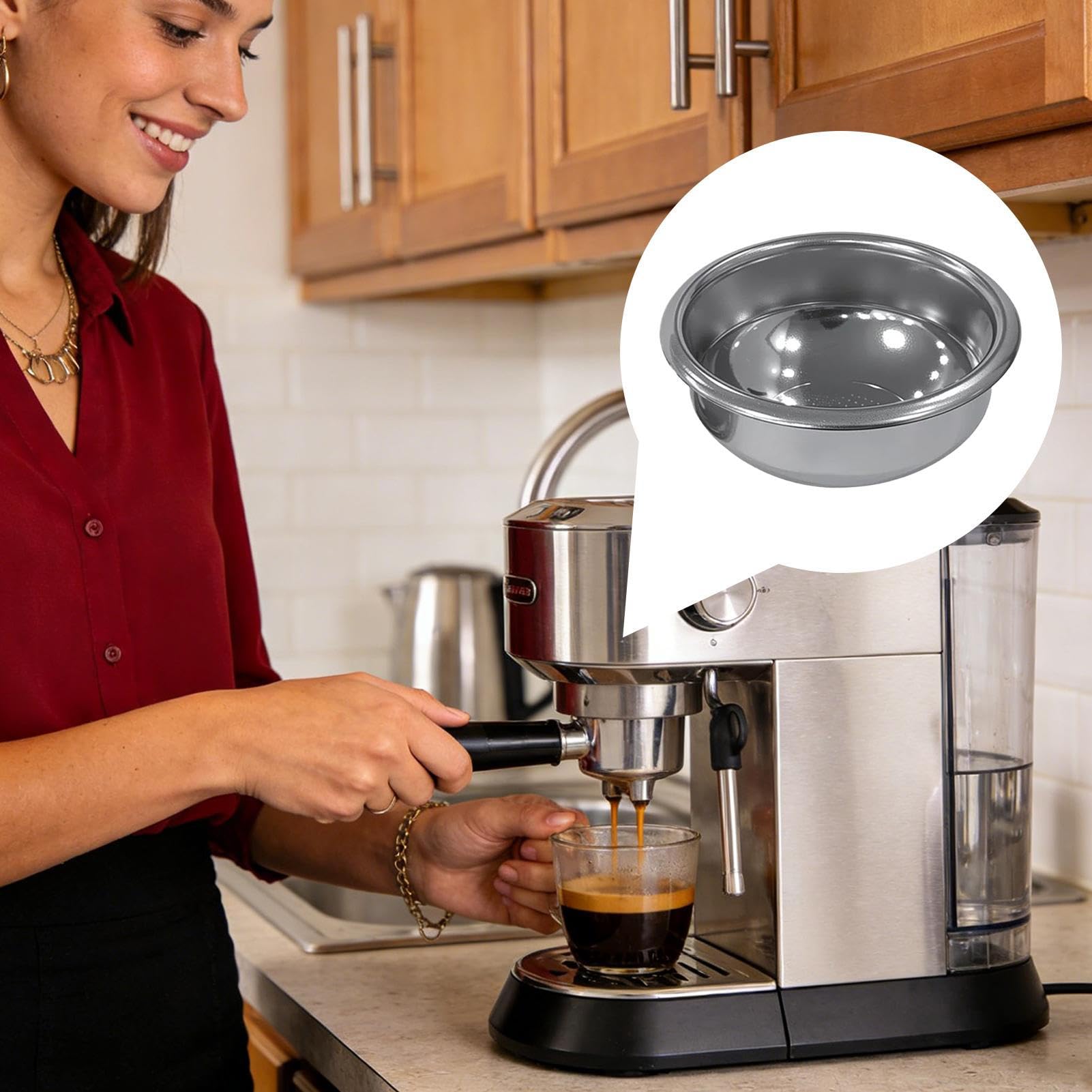 Amazon.co.jp: コーヒーポートフィルターバスケット コーヒー抽出用