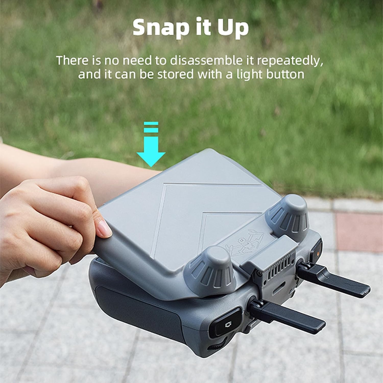 FlySimple Mini 5 Pro RC 2 Remote Control Sun Hood Cover Sunshade Compatible with DJI Mavic 4 Pro/Flip/Air 3S/Mini 4Pro Fly More Comb RC2 Sun Shield Protector Guard Drone Transmitter Accessories