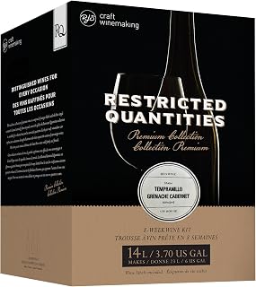 RJS RQ25 Spain Tempranillo Grenache Cabernet Wine Making Ingredient Kit