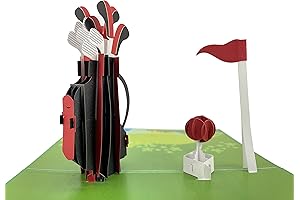 Teabug Cards Sports Themed Valentine's Day Assortment Golf