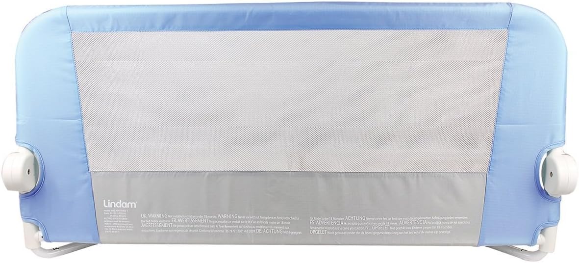 Lindam Easy Fit Bed Guard (Blue)