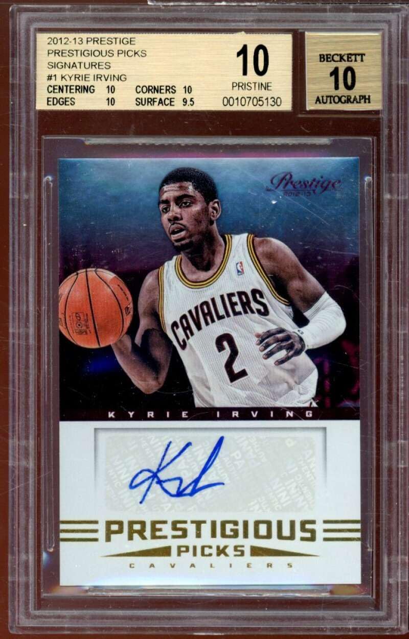 Amazon.com: Kyrie Irving Rookie Card 2012-13 Prestige PP