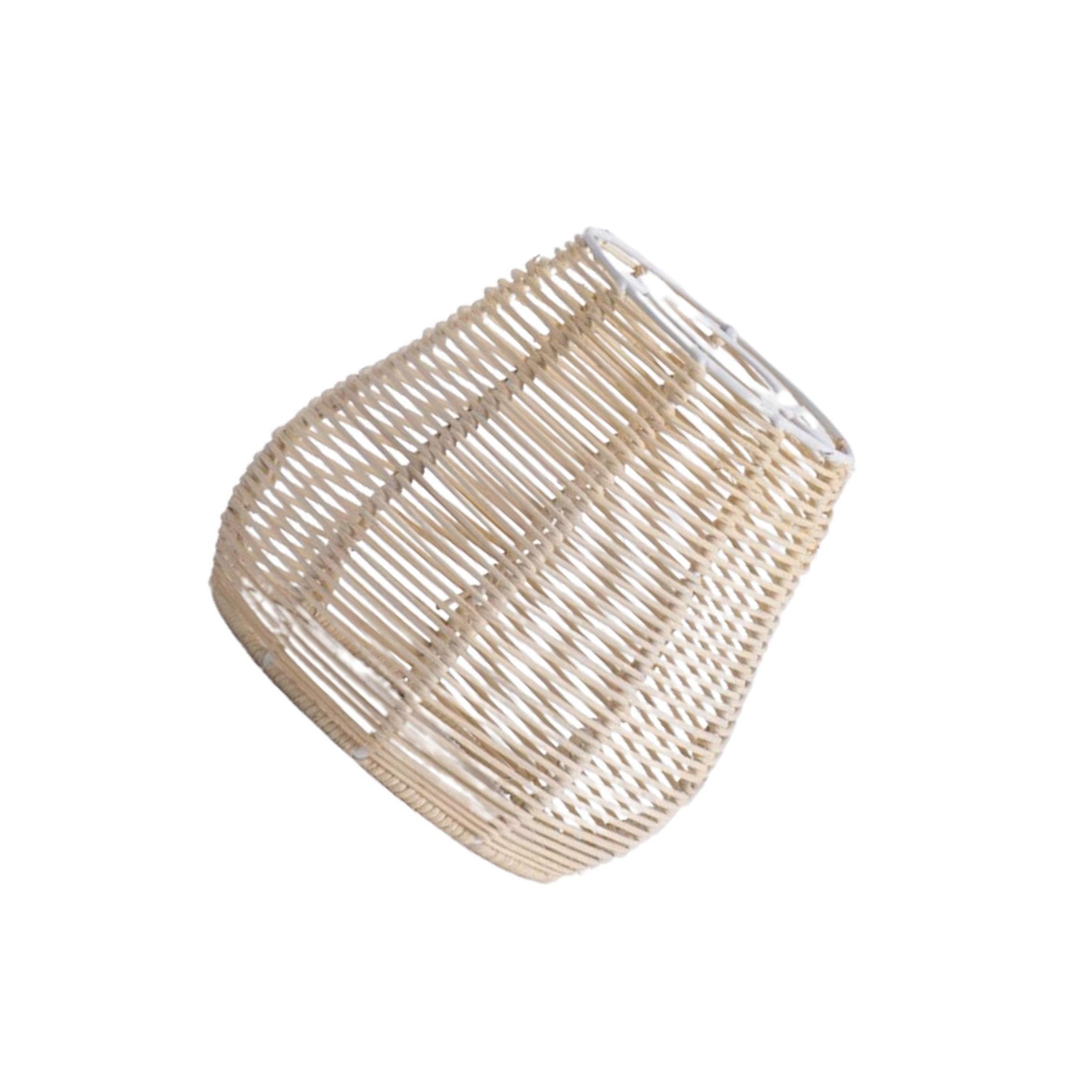 Mophrati Light Woven Lampshade Replacement Chandelier Cover For Bedroom Beautiful Accents Highlighting Decor Rope Pendant Lamp Shade Is Combine Traditional, Style B