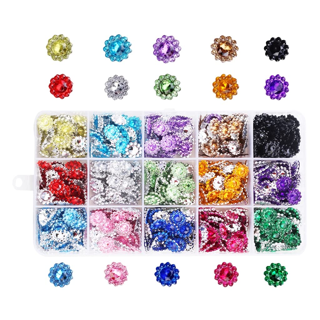 Boutons de strass NK803 dos plat : ne manquez plus jamais de cabochons pour vos bijoux DIY